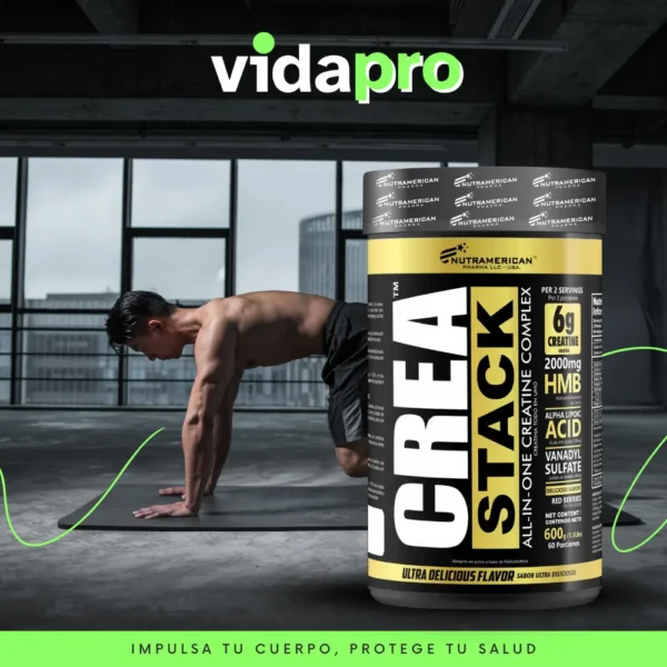 Crea Stack – Creatina Monohidratada con Hmb