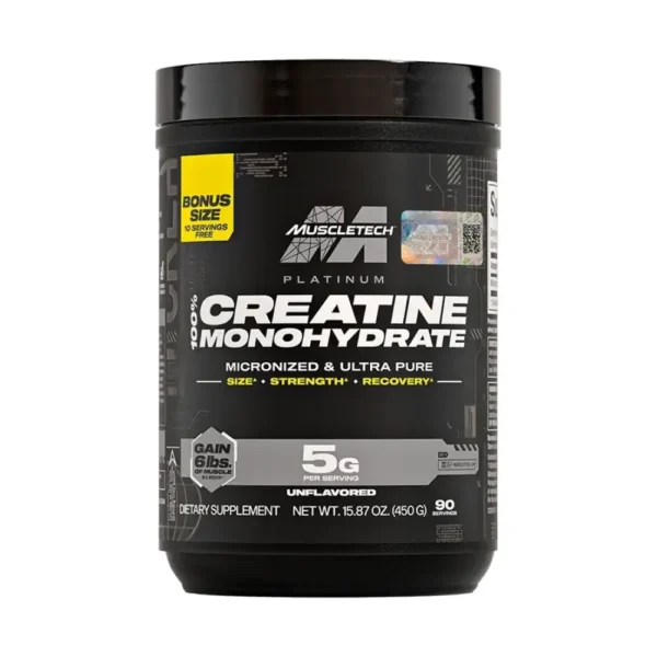 Platinum 100% Creatine Muscletech 450 g