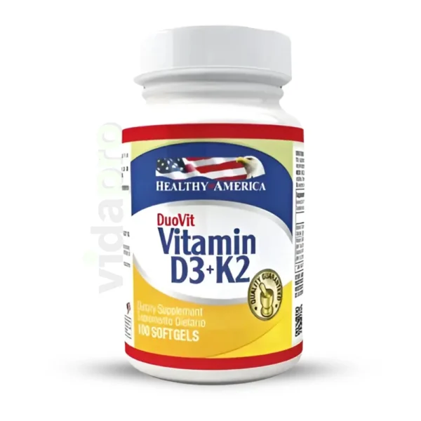 Duovit Vitamin D3+K2 100 SOFTGELS