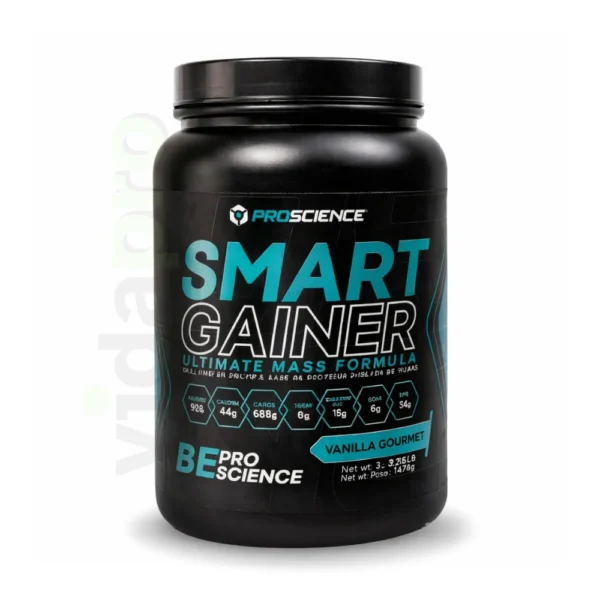 Smart gainer 3.25 lb de proscience en mesa clara