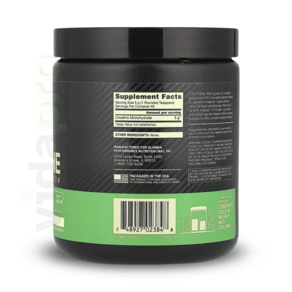 Creatina Monohidratada Optimum Nutrition Micronizada 300g